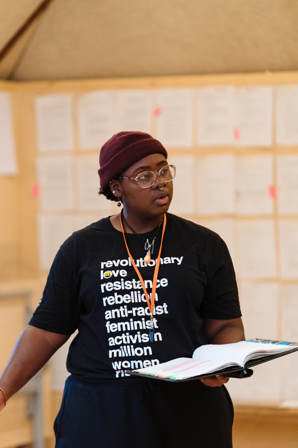 Photo Flash: Inside Rehearsal For CHIAROSCURO at Bush Theatre Image