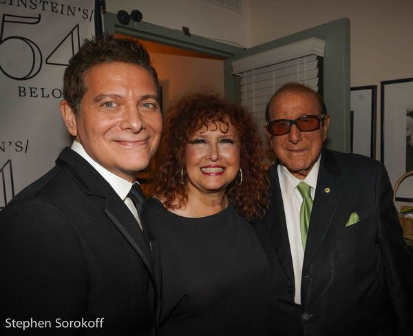 Michael Feinstein, Melissa Manchester, Clive Davis Photo