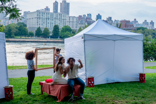 Photo Flash: Rude Grooms's ROMEO AND JULIET Opens Tonight In Astoria Park Image