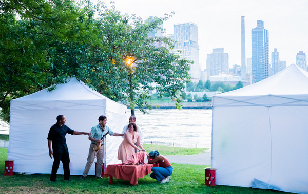 Photo Flash: Rude Grooms's ROMEO AND JULIET Opens Tonight In Astoria Park Image