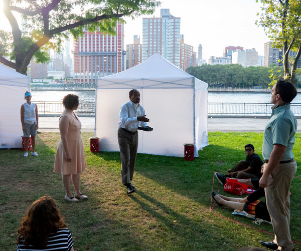 From left: Peter (Elisabeth Ahrens), Lady Capulet (Deb Radloff), Capulet (Jerome Harm Photo