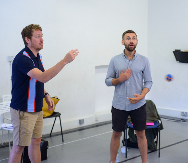 Photo Flash: In Rehearsal with HOW LOVE IS SPELT Image
