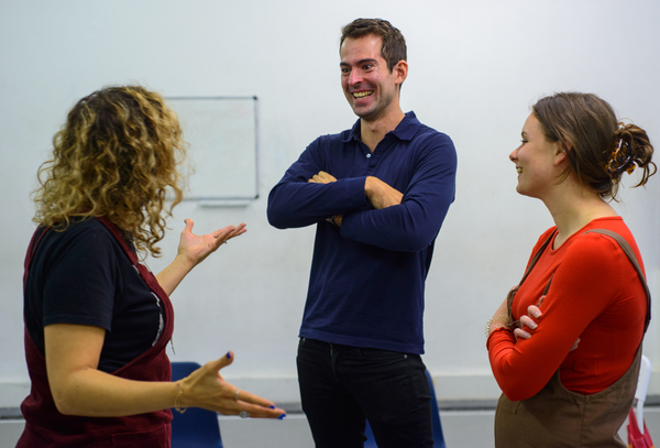 Photo Flash: In Rehearsal with HOW LOVE IS SPELT Image