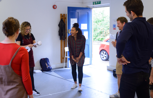 Photo Flash: In Rehearsal with HOW LOVE IS SPELT 