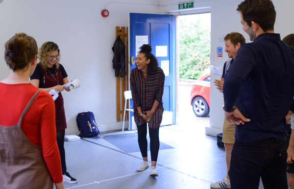 Photo Flash: In Rehearsal with HOW LOVE IS SPELT Image