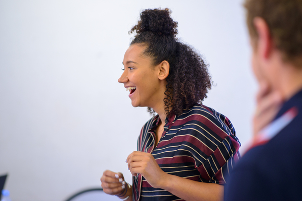 Photo Flash: In Rehearsal with HOW LOVE IS SPELT Image