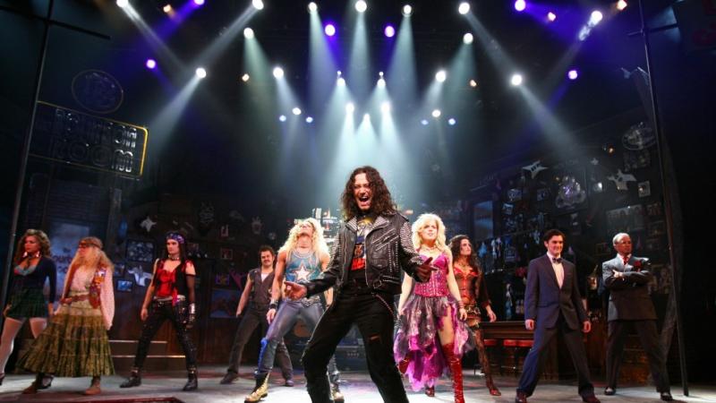 AUDITION NOTICE: ROCK OF AGES at ALBAN ARTS CENTER! Auditions Begin August 23rd! Image