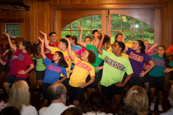 Photo Flash: Jessie Mueller Joins Rosie's Theater Kids at Summer Celebration Image