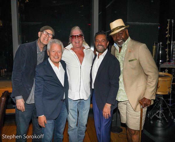 Larry Moss, Stephen Sorokoff, Ron Abel, Clint Holmes, Gregory Generet Photo