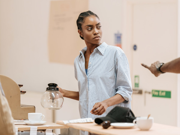 Photo Flash: In Rehearsal For  Royal & Derngate and English Touring Theatre's TWO TRAINS RUNNING Image