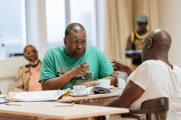 Photo Flash: In Rehearsal For  Royal & Derngate and English Touring Theatre's TWO TRAINS RUNNING Image