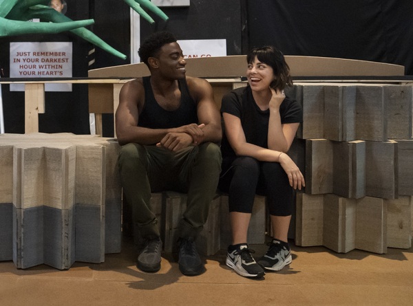 Jelani Alladin and Krysta Rodriguez Photo