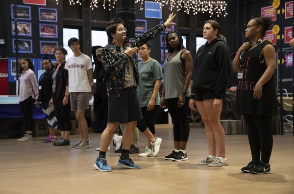 Photo Flash: In Rehearsal with the Company of HERCULES Image