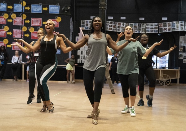 Photo Flash: In Rehearsal with the Company of HERCULES Image