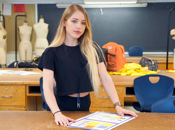 Photo Flash: FIT Students Reimagine Disney Fashion For Disney On Broadway 25th Anniversary Celebration Image