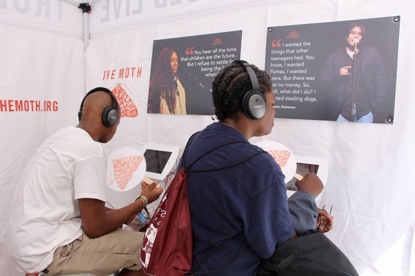 Photo Flash: THE MOTH Pops Up at Harlem Week 