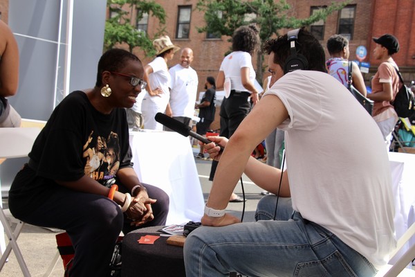Photo Flash: THE MOTH Pops Up at Harlem Week Image