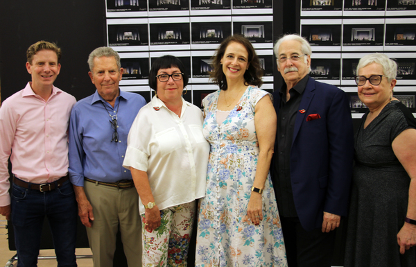 Tommy Hess, Rodger Hess, Fern Siegel, Tina Marie Casamento, Richard Winkler, Nancy Gi Photo