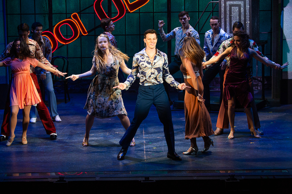 Schyler Conaway and the cast of SATURDAY NIGHT FEVER Photo