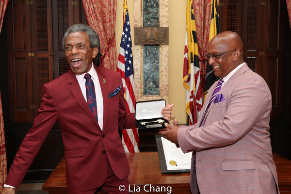 Photo Flash: Andre De Shields Receives Key To The City Of Baltimore Image