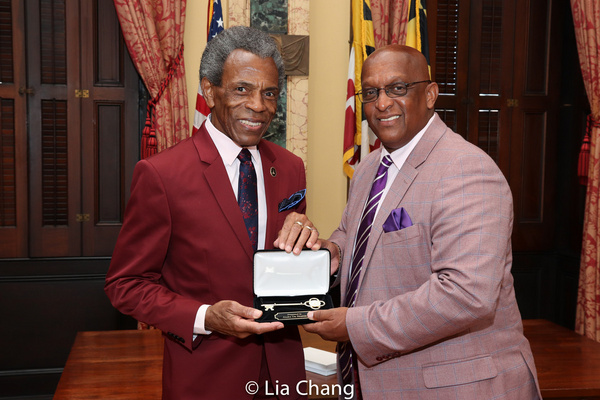 Photo Flash: Andre De Shields Receives Key To The City Of Baltimore Image