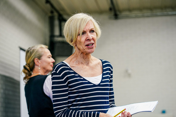 Photo Flash: Inside Rehearsal For New Vic Theatre's Production of Moira Buffini's HANDBAGGED 