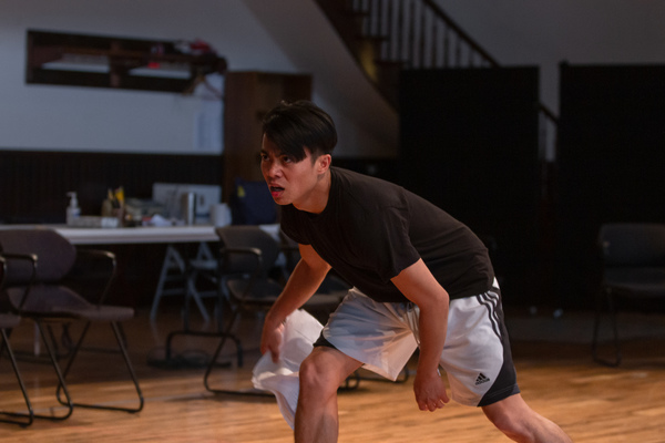 Photo Flash: In Rehearsal with Steppenwolf's THE GREAT LEAP Image