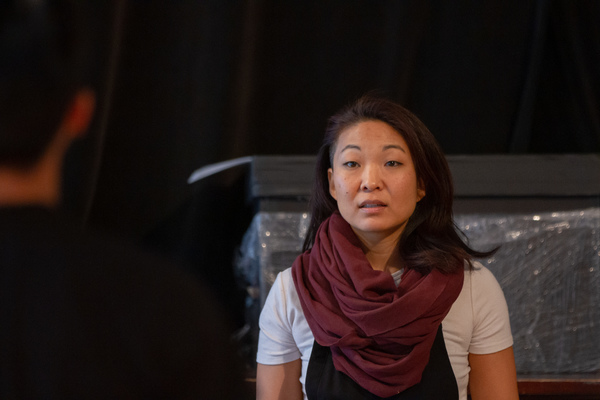 Photo Flash: In Rehearsal with Steppenwolf's THE GREAT LEAP Image