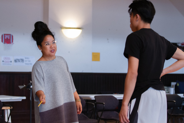 Photo Flash: In Rehearsal with Steppenwolf's THE GREAT LEAP Image