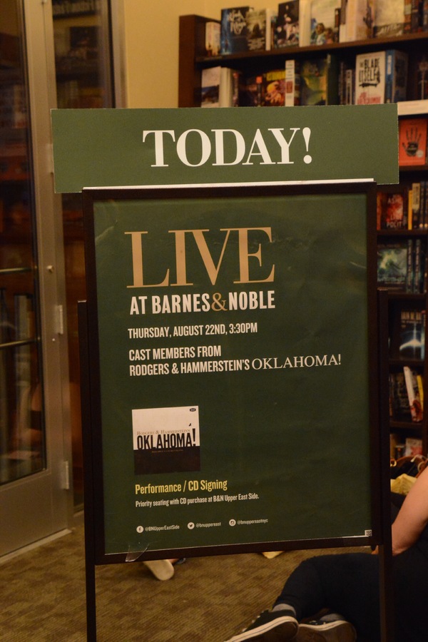Photo Coverage: OKLAHOMA! Cast Celebrates Casting Recording Release at Barnes and Noble Image