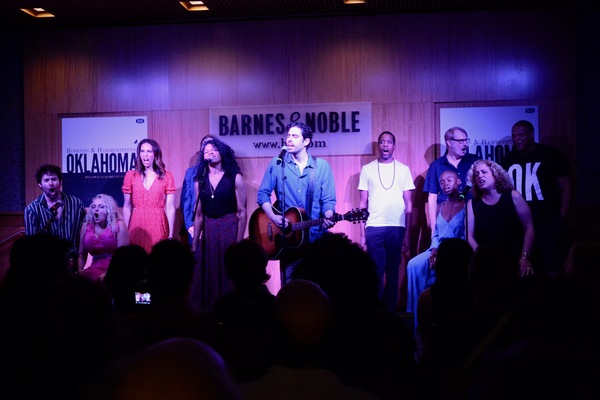 Photo Coverage: OKLAHOMA! Cast Celebrates Casting Recording Release at Barnes and Noble Image