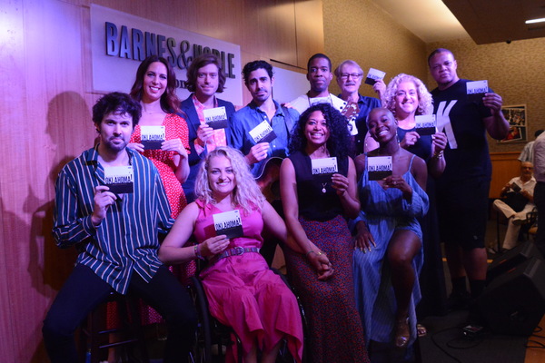 The Cast of Oklahoma that includes James Davis, Ali Stroker, Mallory Portnoy, Patrick Photo