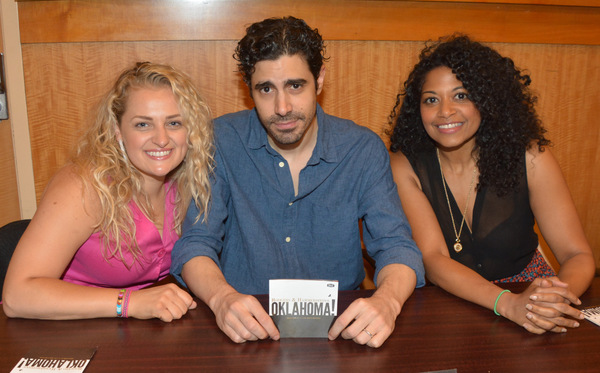 Ali Stroker, Damon Daunno and Rebecca Naomi Jones Photo