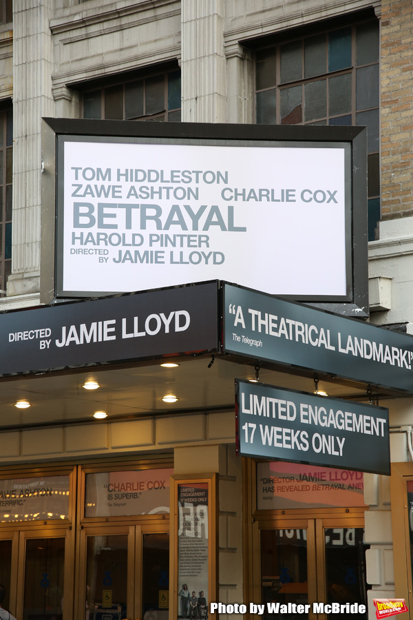 Theatre Marquee for Harold Pinter's 