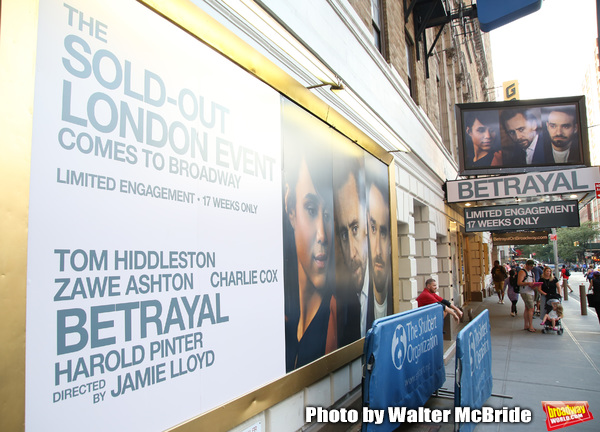 Theatre Marquee for Harold Pinter's 