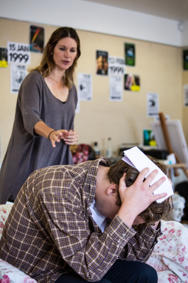 Photo Flash: In Rehearsal with WORLD'S END Image