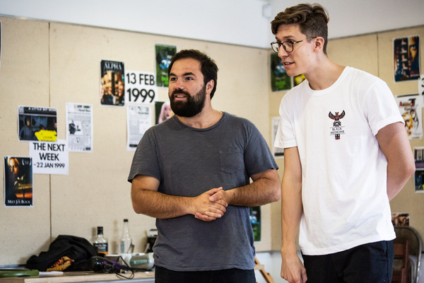 Photo Flash: In Rehearsal with WORLD'S END Image