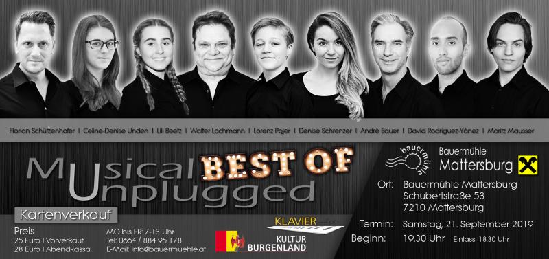 BWW Previews: MUSICAL UNPLUGGED at Bauermühle Mattersburg 