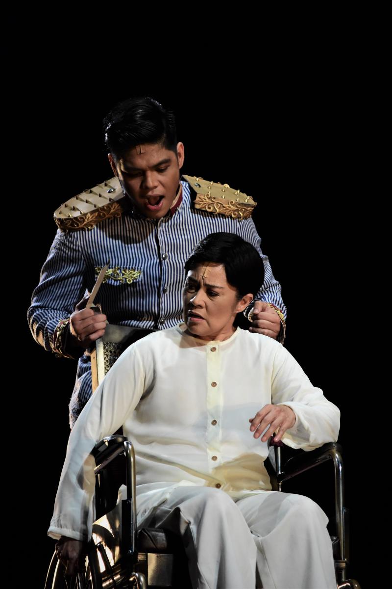 Photo Coverage: Monique Wilson, Arman Ferrer Lead MABINING MANDIRIGMA; Show Closes Sept. 1 Image