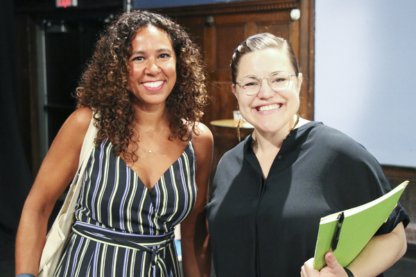 Costume Designer Kara Harmon and Associate Producer Rebecca Bradshaw at the Meet and  Photo