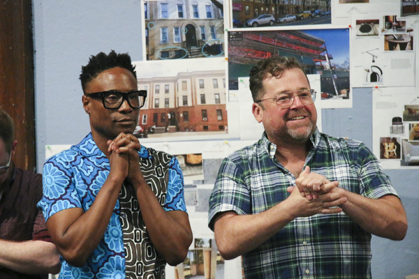 Director Billy Porter and Huntington Artistic Director Peter DuBois Photo