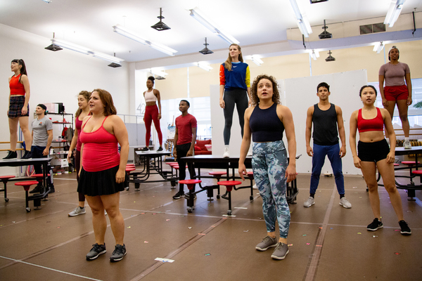 Photo Coverage: Go Inside Rehearsals with MEAN GIRLS on Tour Image