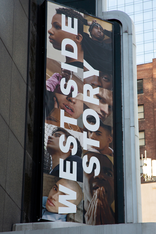 Photo Coverage: WEST SIDE STORY Marquee Goes Live on Broadway Image