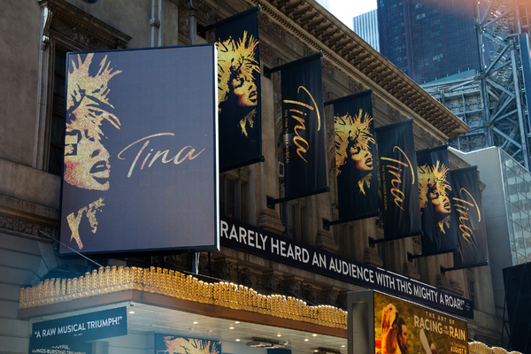Photo Coverage: First Look at TINA: THE TINA TURNER MUSICAL Marquee Image