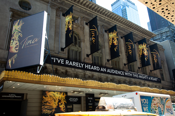 Photo Coverage: First Look at TINA: THE TINA TURNER MUSICAL Marquee Image