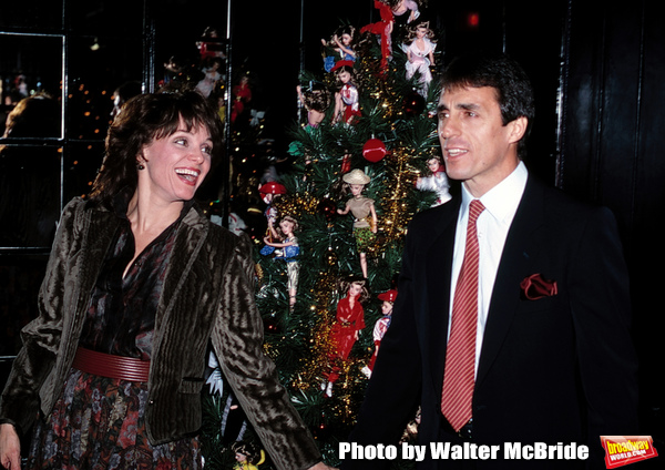 Valerie Harper with her husband Tony Attending a Benefit Party at Studio 54 in New Yo Photo