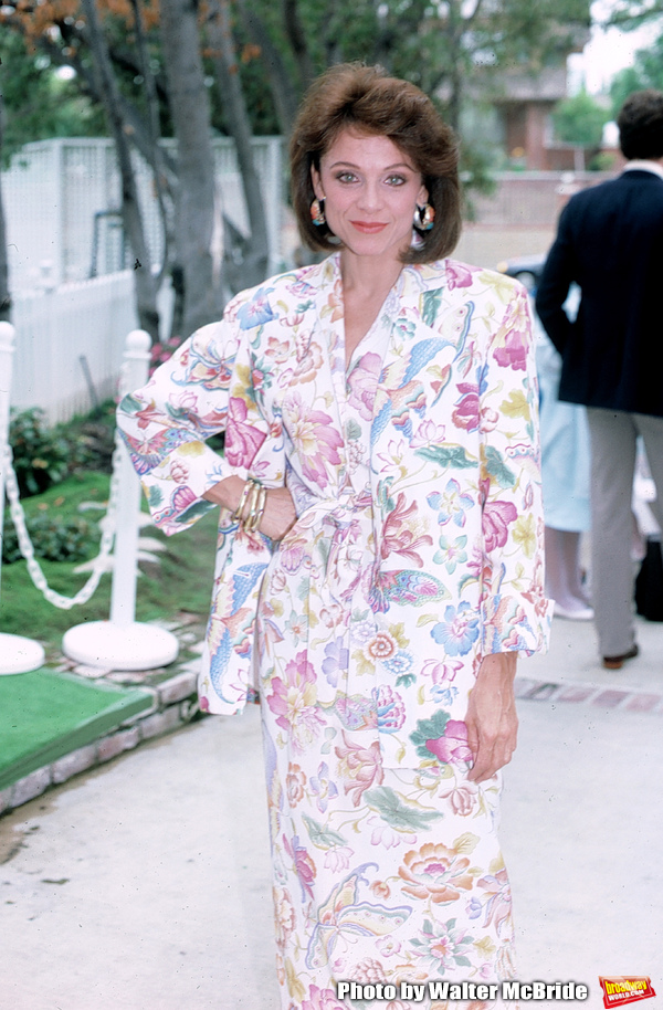 Valerie Harper Attending a Benefit in Beverly Hills, California..September 1983. Photo