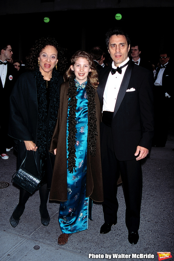 Valerie Harper with her husband and daughter Attending the Broadway opening of BIG at Photo