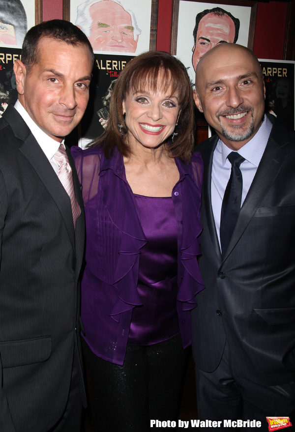 Matthew Lombardo, Valerie Harper & Rob Ruggiero attending the Broadway Opening Night  Photo