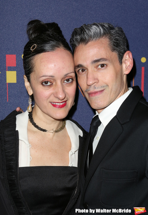 Isabel Toledo and Ruben Toledo attend the Broadway Opening Night Performance of 'Afte Photo